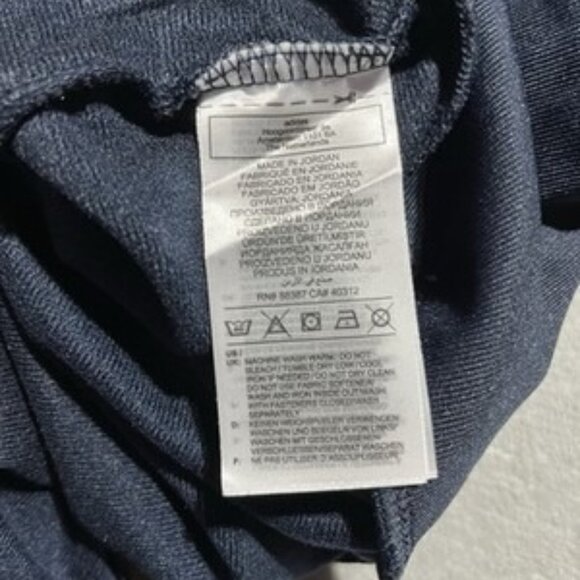 NWT Adidas Size 3X Dark Navy Blue Legend Ink Triple Stripe Track Full-Zip Top - Picture 5 of 9
